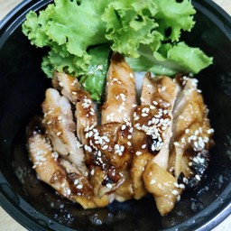 ข้าวหน้าไก่ย่างซอสเทอริยากิ