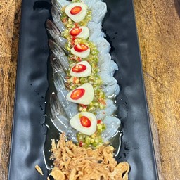 กุ้งแช่น้ำปลาทรงเครื่อง