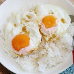 ข้าวไข่ดาว 2ฟอง