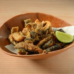 12011 Salmon Skin Fried