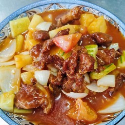 หมูทอดเปรี้ยวหวาน