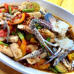 เกาเหลาปูม้า+แซลม่อน+หอยแครง+หมูยอ