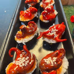 ปลาหมึกทาโก๊ะกิมจิ