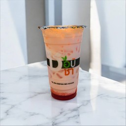 นมสดสตอเบอรี่