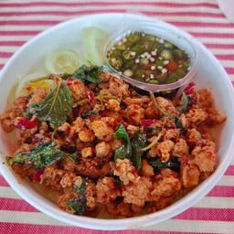 ข้าวกระเพราหมูสับ