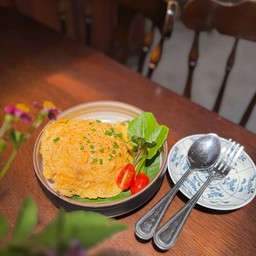 ข้าวไข่ข้น (ไข่ออแกนิก)