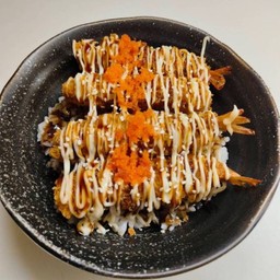 ข้าวด้งหน้ากุ้งเทมปุระ