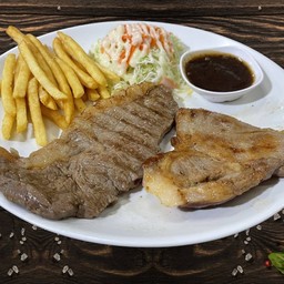 หมูพริกไทยดำ+เนื้อพริกไทยดำ