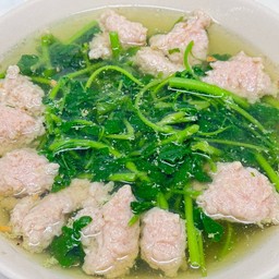 ต้มจืดผักน้ำ