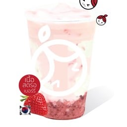 นมสตอเบอร์รี่เกาหลี🍓🍂