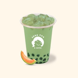 ชานมแคนตาลูปไข่มุก