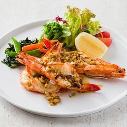 Pan Fried King Prawns