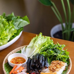 หมูย่างใบชะพลูย่าง