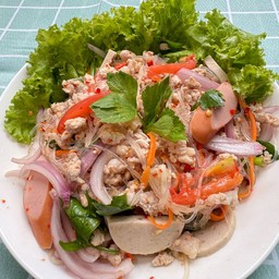 ยำวุ้นเส้นหมูสับแน่นๆ