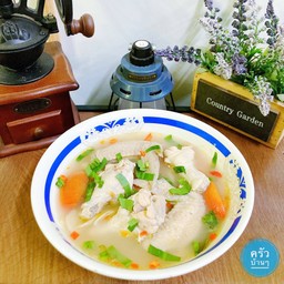 ข้าวไข่ข้น + ต้มยำ