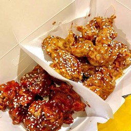 ไก่Pop ราดซอส ไซด์ S