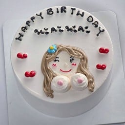 โอ้วเธอหวานเจี๊ยบบบ ระบุบข้อความหน้าเค้กได้ค่ะ