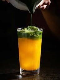 มัทฉะน้ำส้ม( orange matcha  )