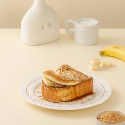 คาราเมลบานาน่าครัมเบิ้ล โทสต์