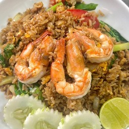 ข้าวผัดกุ้ง (ต้นรัก)
