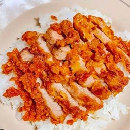 ร้านข้าวหมูทอดไก่ทอดบ้านสวน