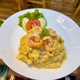 ข้าวไข่ข้นกุ้ง