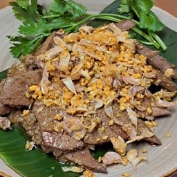 ตับผัดกระเทียม