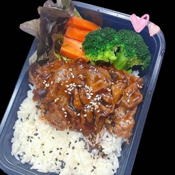 ข้าวหน้าหมูย่างเทอริยากิ