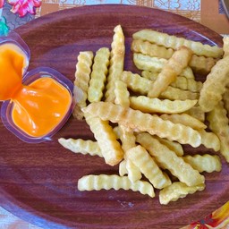 เฟรนซ์ฟรายส์ซอสชีส