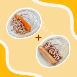 โตเกียวไส้กรอกหมูสับราดแม็กกี้