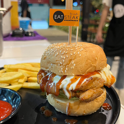 DL เบอร์เกอร์ไก่ชีส