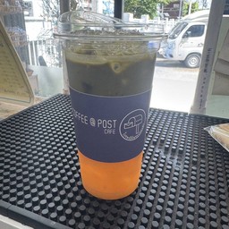 เพียวมัทฉะน้ำส้ม