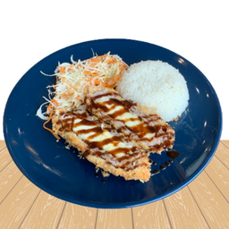 [LM] ข้าวหมูทอดทงคัตสึ สันในนุ่ม ไส้ชีส