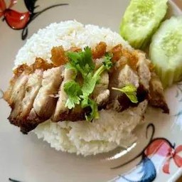 ข้าวมันหมูกรอบ
