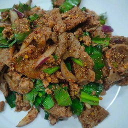 ลาบหมู+เครื่องใน