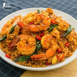ข้าวผัดพริกเผาทะเล