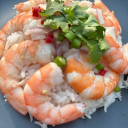 ข้าวหน้ากุ้ง