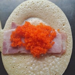 เบคอน+ไข่กุ้ง