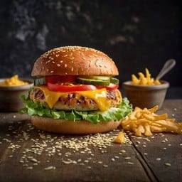 Chicken Patty Burger