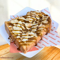 ขนมปังปิ้งอัลมอลด์คาราเมล