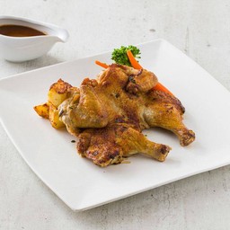 Grilled Vallespuga Baby Chicken