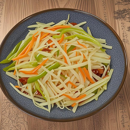 มันฝรั่งผัดซอส