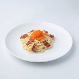สปาเก็ตตี้คาโบนาร่าไข่กุ้ง