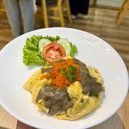 ข้าวไข่ข้นมันปู