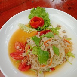 ยำวุ้นเส้น หมูสับ