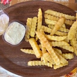 เฟรนซ์ฟรายส์ซอสซาวครีมหัวหอม