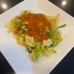 สุกี้แห้งไก่