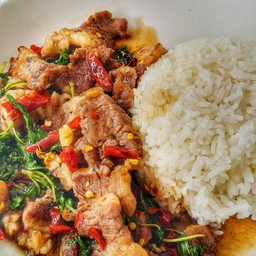 กะเพราเสือร้องไห้ AU