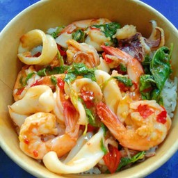 ข้าวกะเพราทะเล