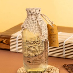 น้ำช่อดอกมะพร้าว 320 ml 1ขวด พร้อมน้ำแข็ง 1 แก้ว